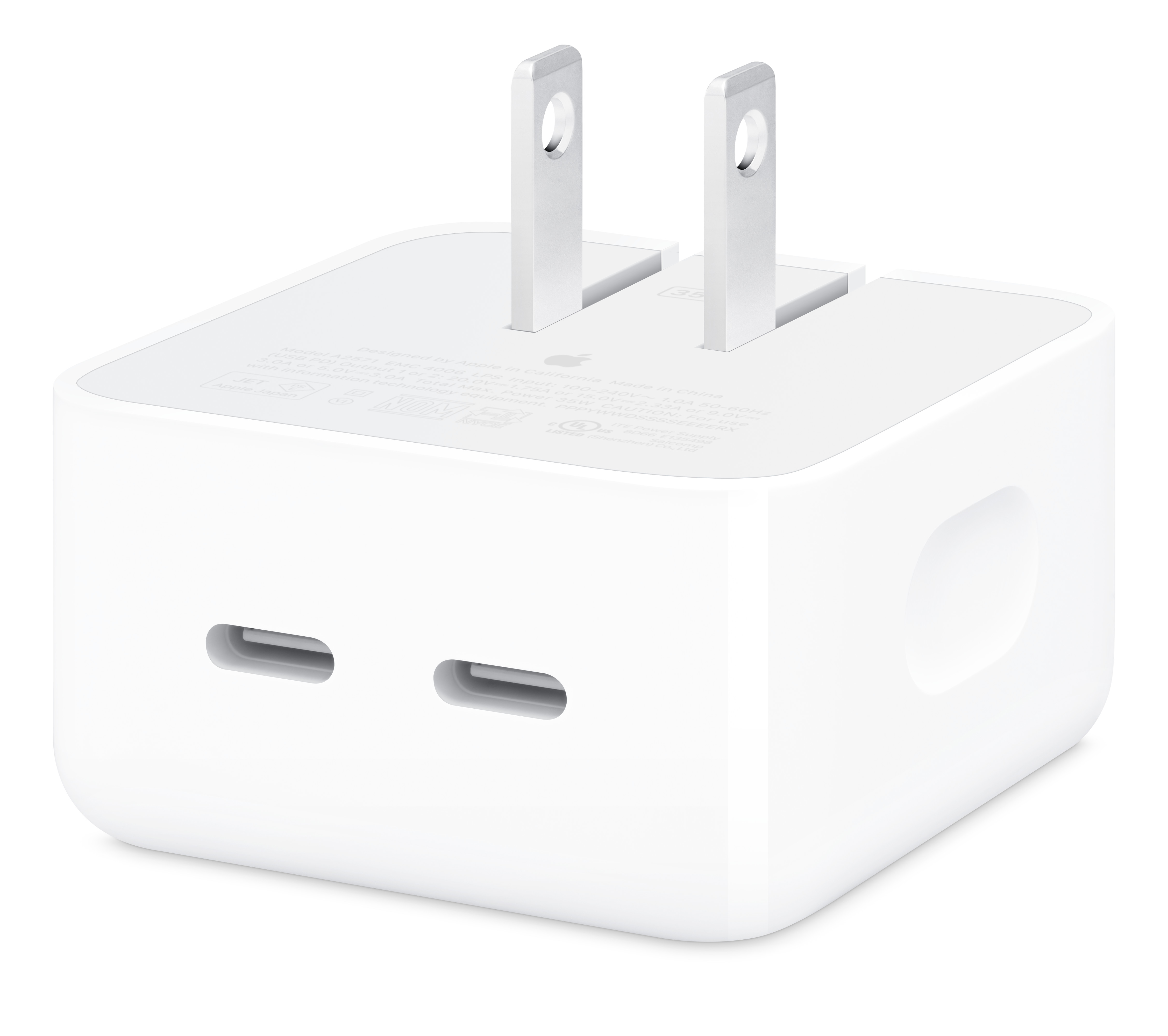35Wコンパクト電源アダプタを選ぶ前に｜MW2H3AM/A・2ポートの電力配分・ケーブル別売