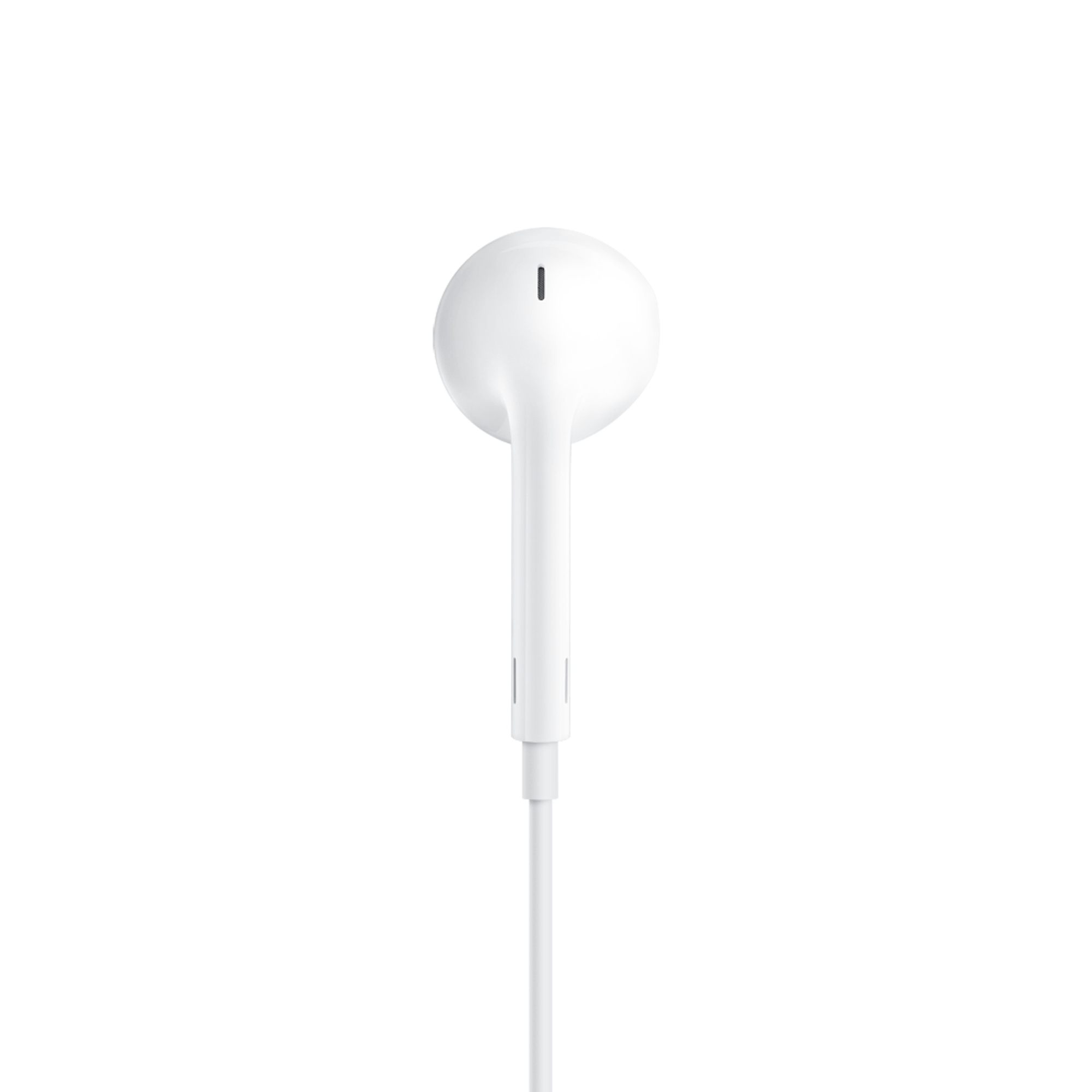 イヤーバッド外側とステムの接写（画像：Apple）