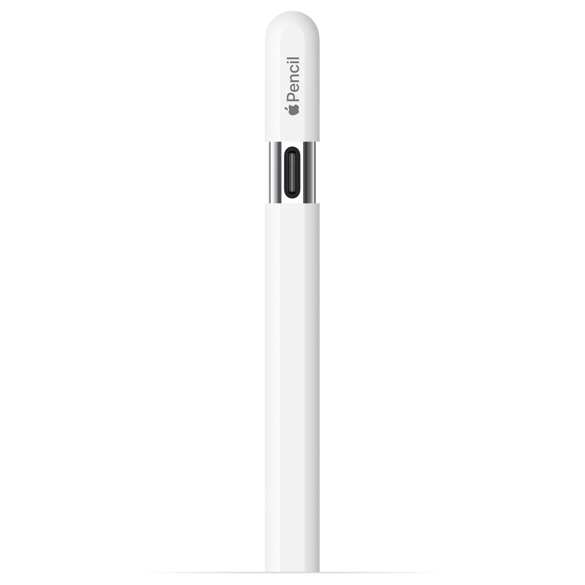 キャップをスライドしてUSB-C端子を出したApple Pencil（USB-C）（画像：Apple）