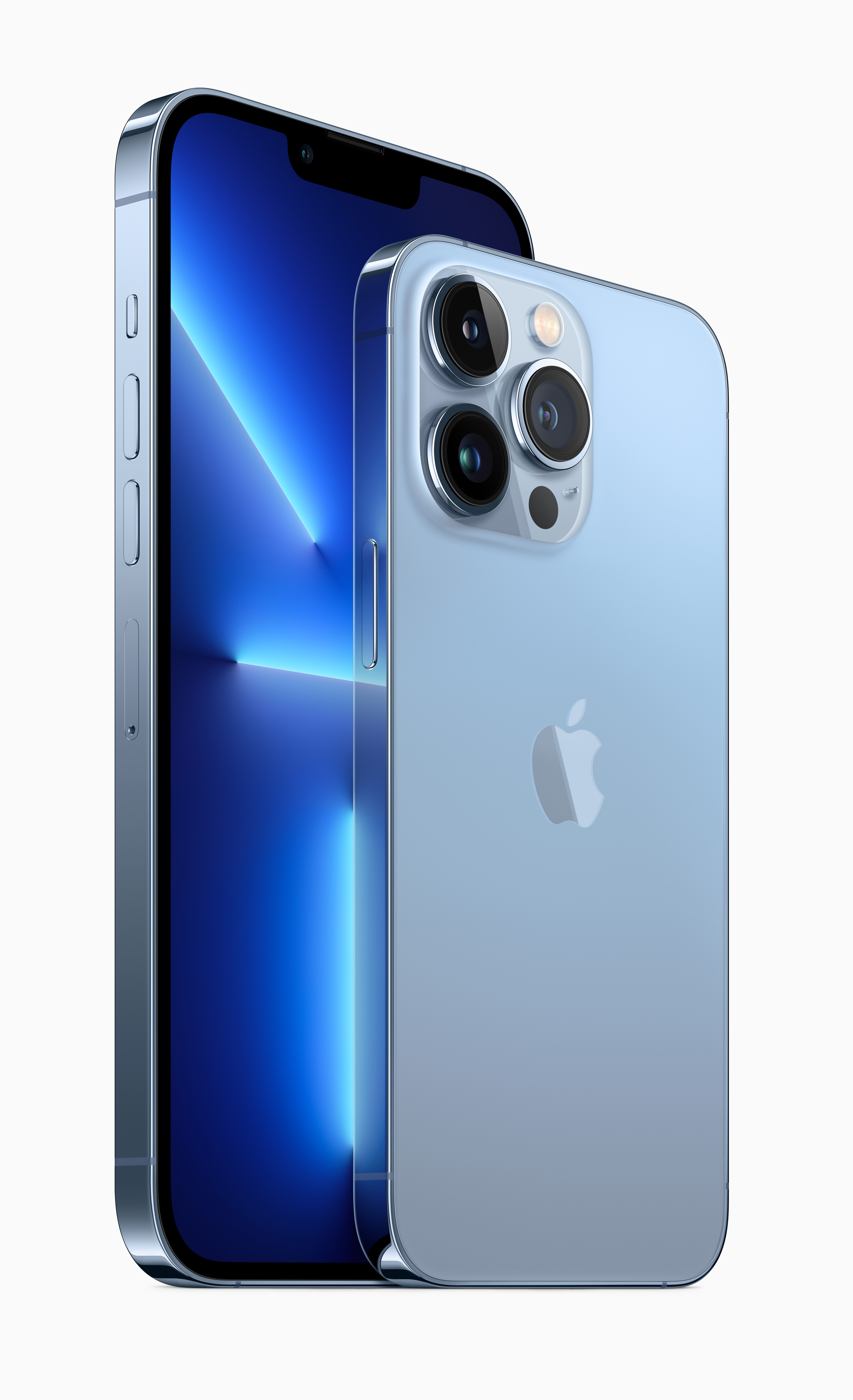 Apple公式発表のシエラブルーのiPhone 13 ProとiPhone 13 Pro Max