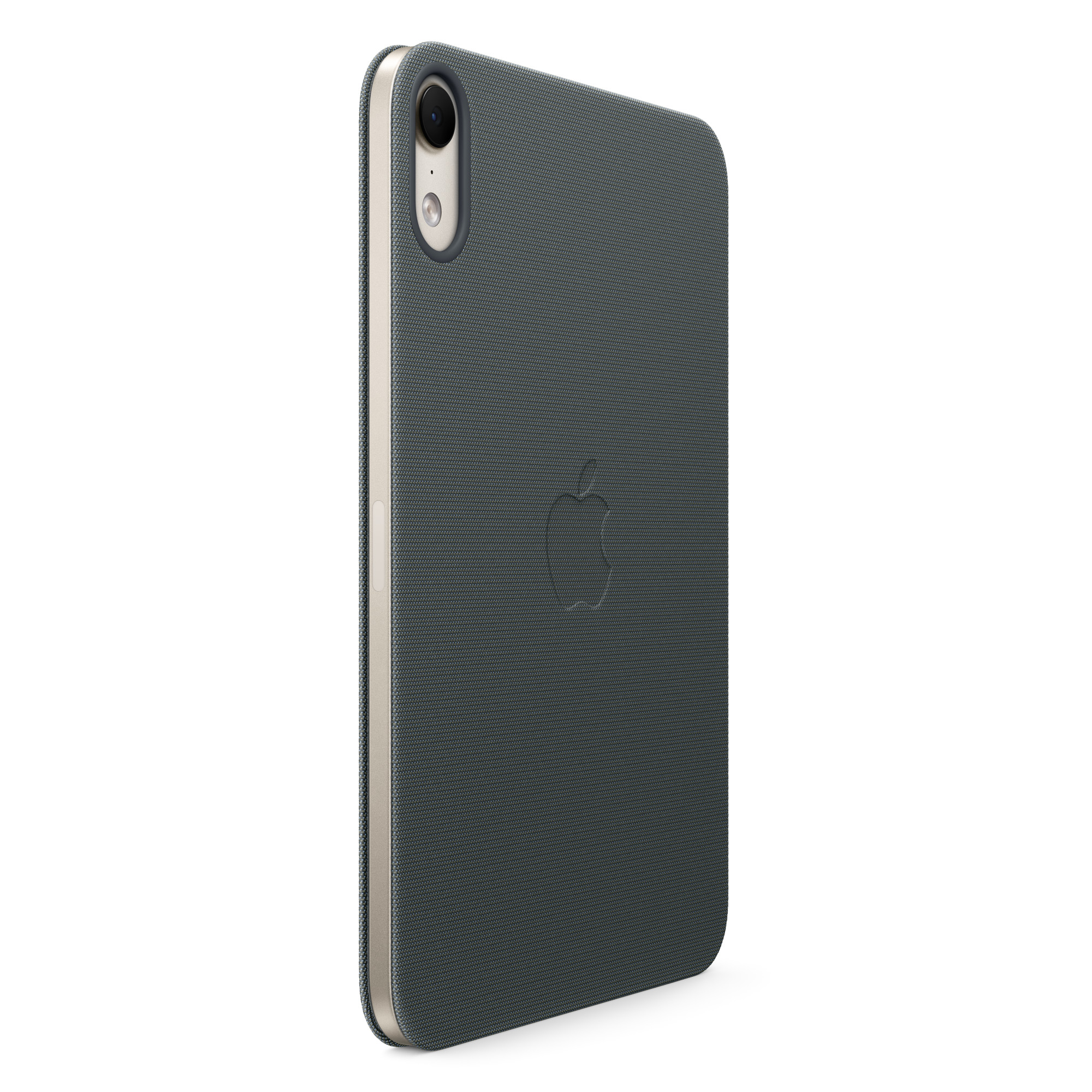 ネイビーブルーの背面。カメラ開口部から本体が見える（画像：Apple）
