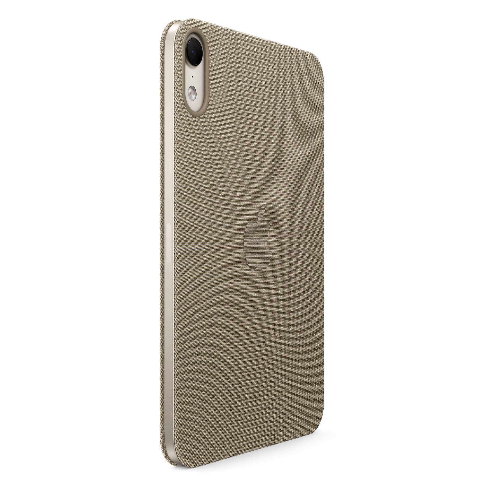トープの背面。カメラ開口部と本体の仕上げ（画像：Apple）